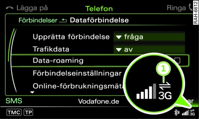 Konfigurera en dataförbindelse